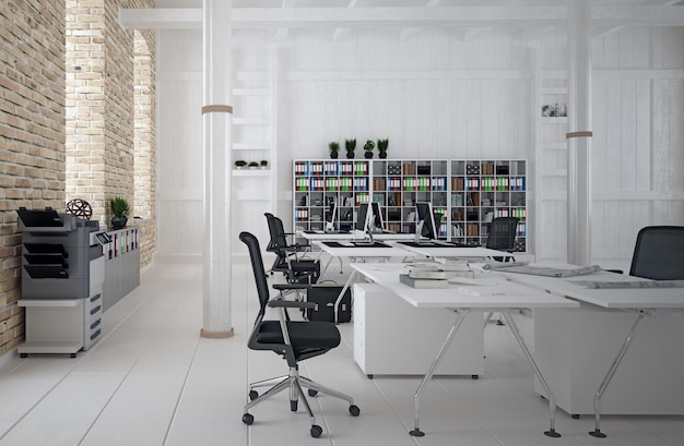 Eigentijds loftkantoor