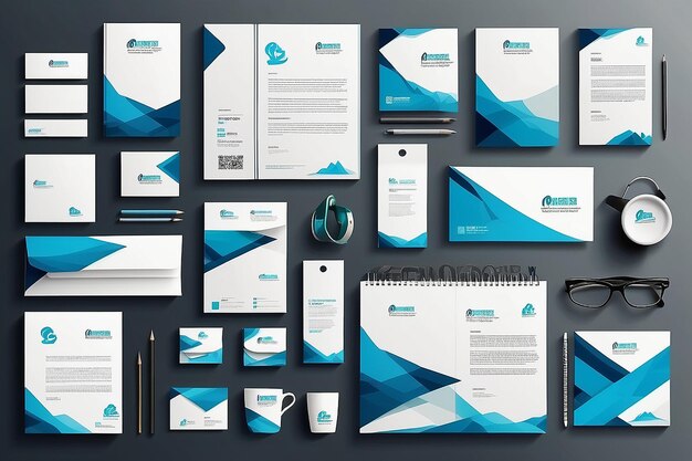 Eighteen Business Style Corporate Identity Leterhead Template