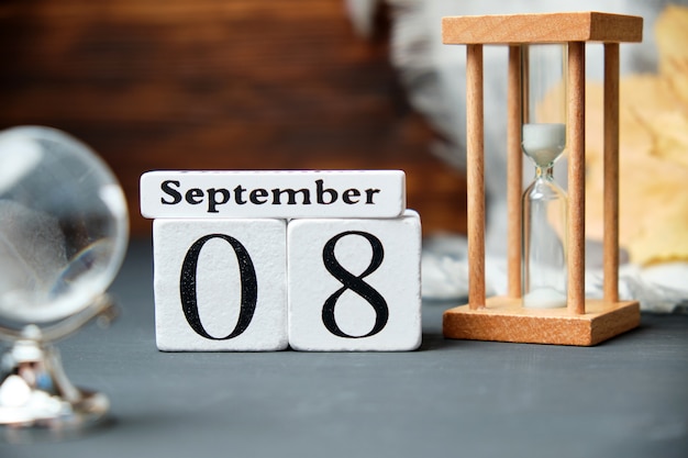 Eighth day of autumn month calendar september