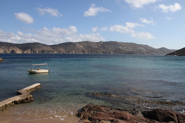 Foto eiland mykonos griekenland