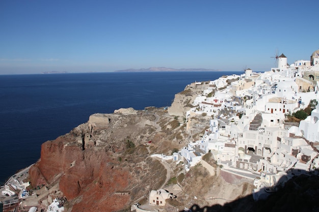 Eiland Santorni Griekenland