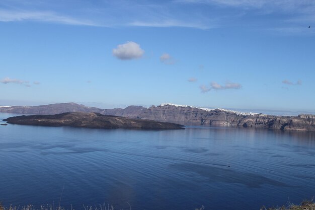 Eiland Santorni Griekenland