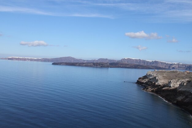 Eiland Santorni Griekenland