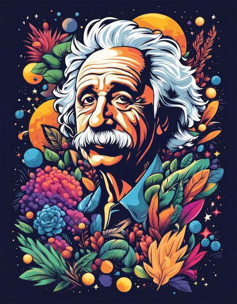 Einstein Vector illustration