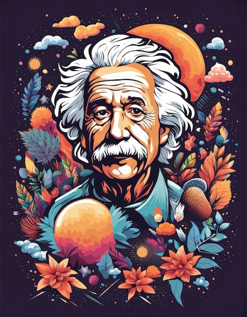 Einstein Vector illustration