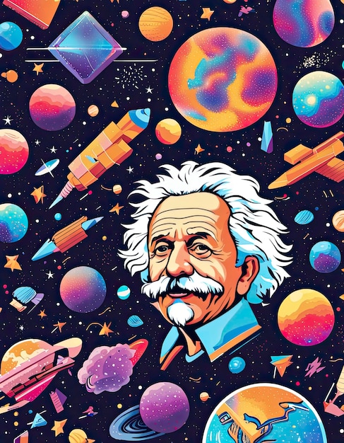 Einstein Vector illustration