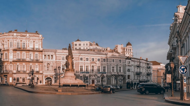 Ekaterininskaya-plein in Odessa, Oekraïne