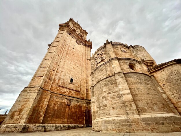 El Burgo de Osma is een middeleeuwse stad beroemd om zijn muur en de kathedraal Soria Spanje