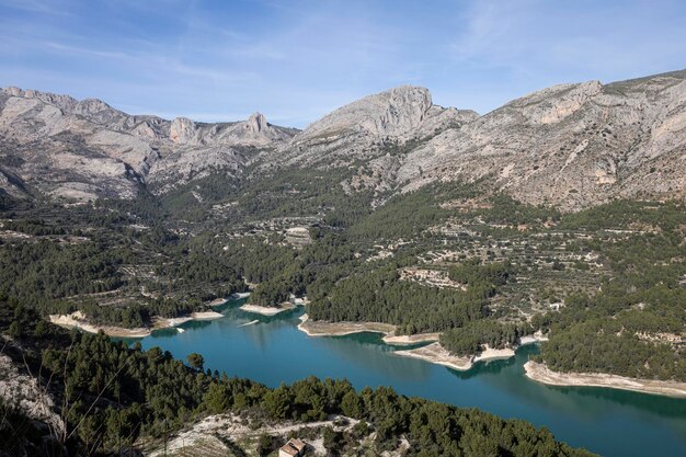 El Castell de Guadalest, Alicante, Spanje