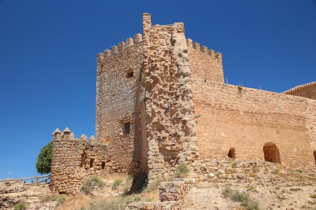 El castillo de Pearroya en Argamasilla de Alba provincia de Ciudad Real Castilla la Mancha