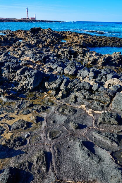 El Cotillo beach Toston lighthouse Fuerteventura