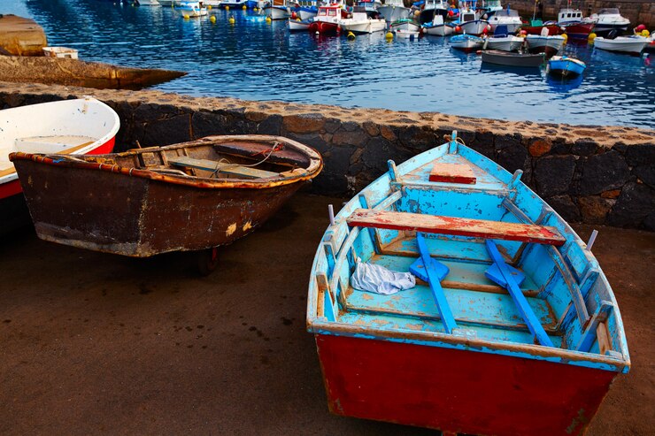 Photo el cotillo port  fuerteventura canary islands