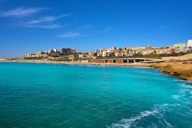 El Miracle-strand in Tarragona in Catalonië