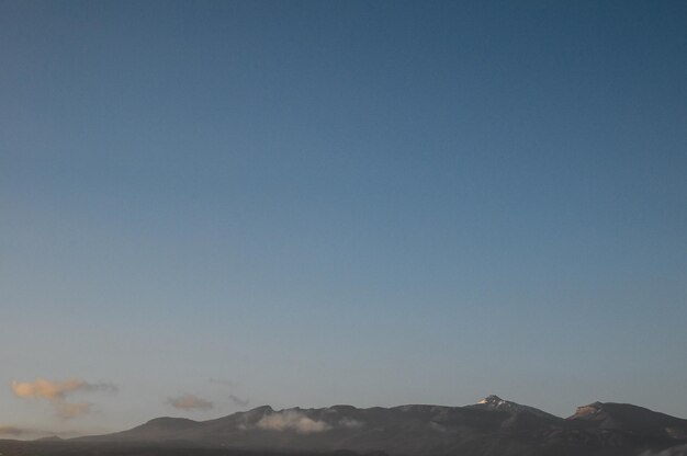 El Teide over a Blue sky