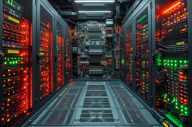 Elaborate Server Room Architecture