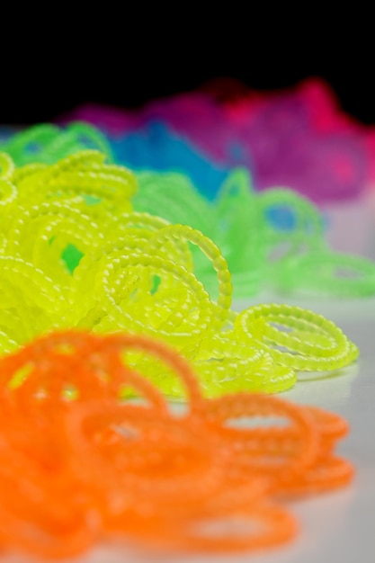 Elastische loombandjes