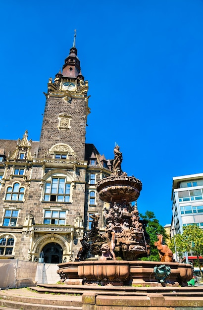 Elberfeld town hall in Wuppertal in Germany