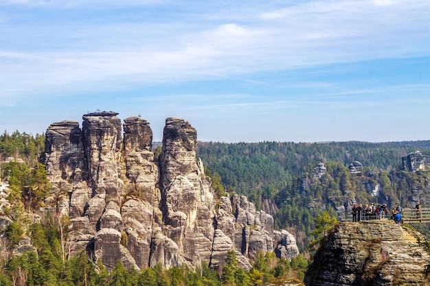 Foto elbsandsteingebirge