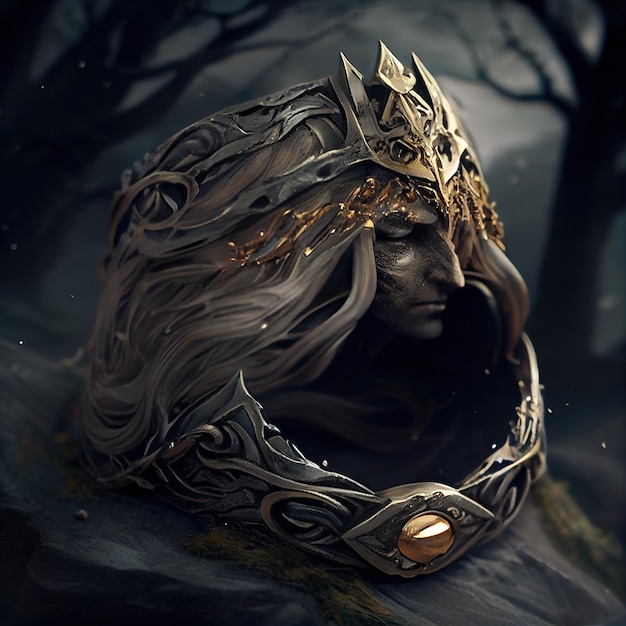 Elden ring 3D illustration