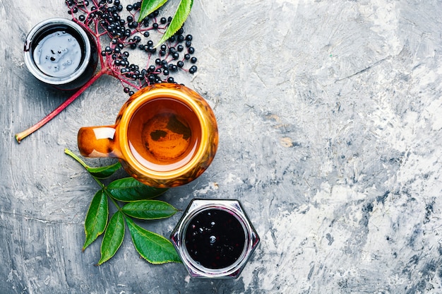 Elderberry autumn jam