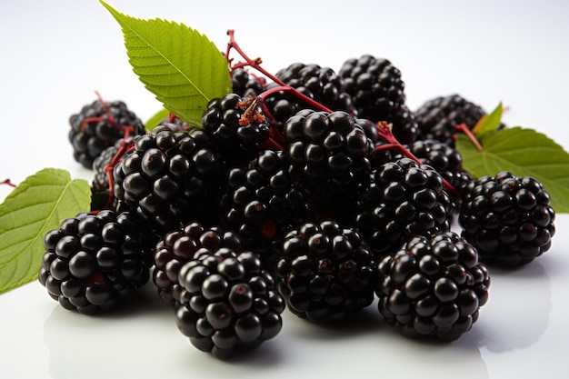 Elderberry isolated on white background