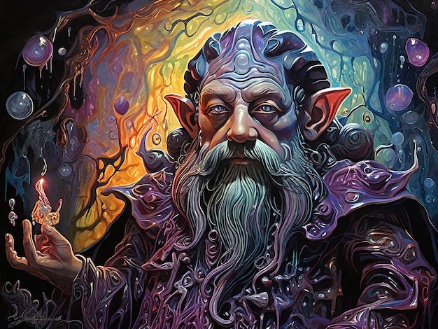 Eldritch Enigma The Iridescent Lovecraftian Dwarf