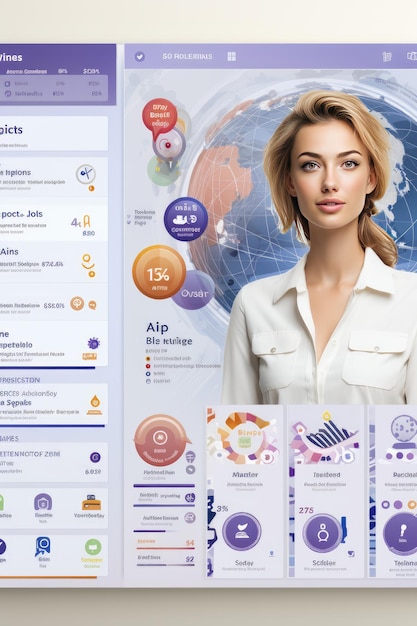 Elearning Platform Mockup Create an educational platform UI mockup that39s both informative and easy to navigate with AI