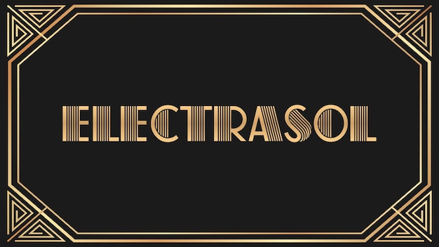 Foto electrasol jazz testo in oro