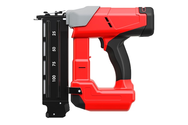 Photo electric brad nailer 3d rendering