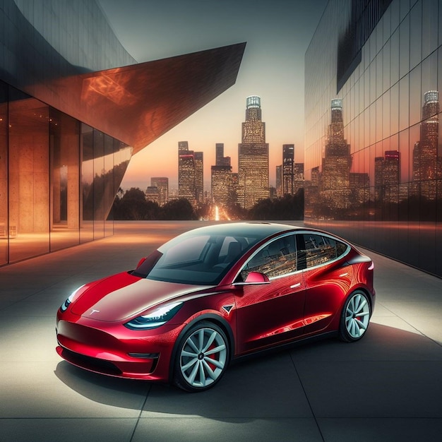 Photo electric elegance discover the captivating aesthetics and performance prowess of teslas model y