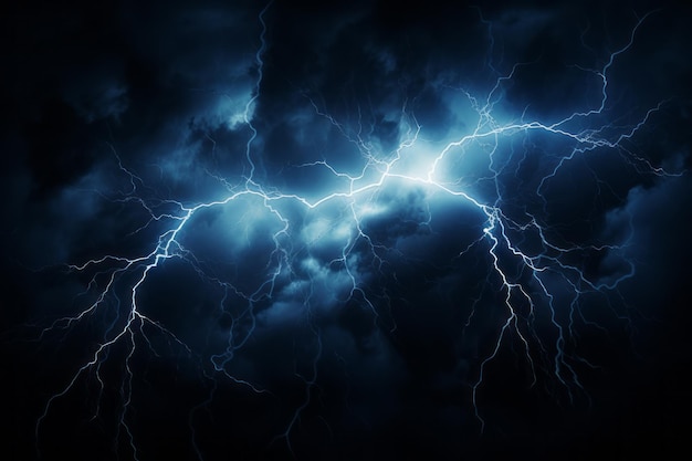 Electric Energy Unleashed Free Vector Lightning Overlay to Amp Up Your Artwork