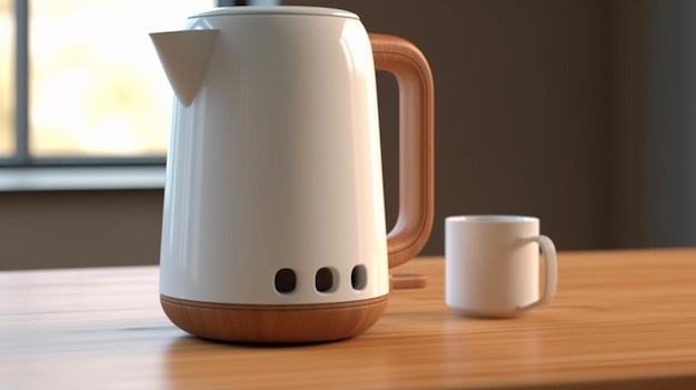 electric kettle HD 8K wallpaper Stock Photographic Image