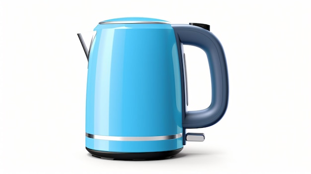 Electric kettle isolated object