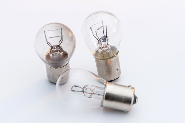 Electric light bulb. Equipment for car headlight, technology