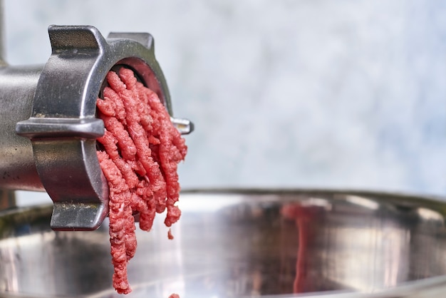 Electric meat grinder