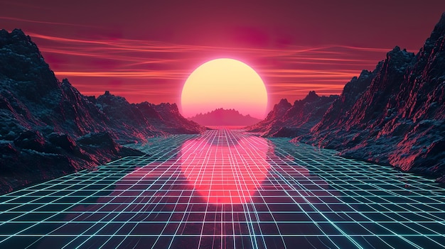 Electric Retro Horizon