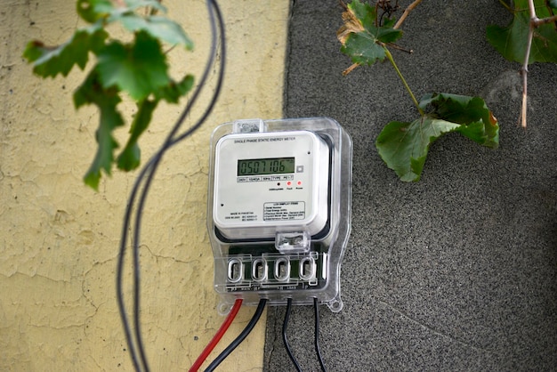 電力使用量を測定する電気スマートメーター