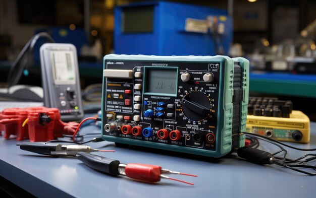 Electrical Engineer Tools Multimeter Oscilloscope