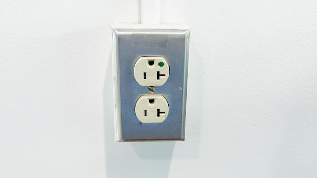 Electrical outlet plug symbolizes power connectivity and access to electricity It represents the