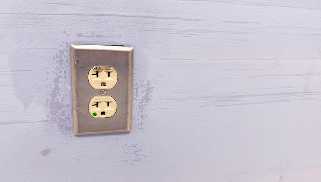 electrical outlet symbolizes modern connectivity and power enabling access to energy and communicat