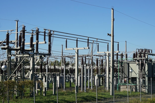 Electrical substation or transformer station
