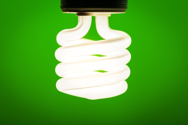 Photo electricity light bulb nobody illuminated power eco friendly energy