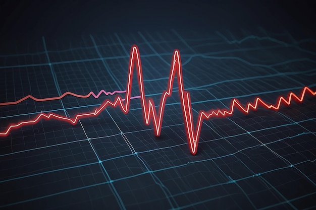 Electrocardiogram Graphic