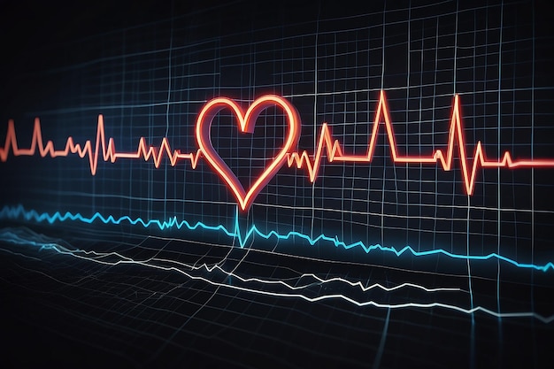 Electrocardiogram Graphic