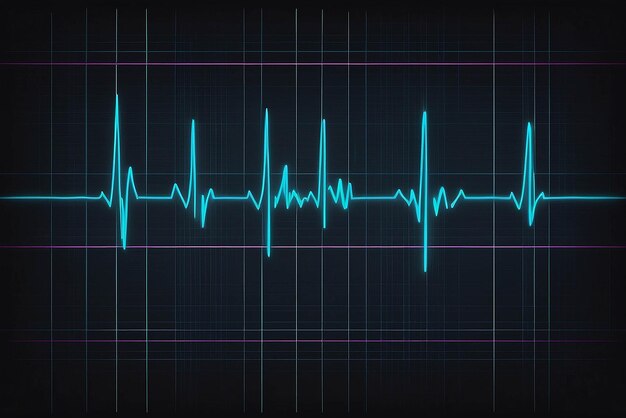 Electrocardiogram Graphic