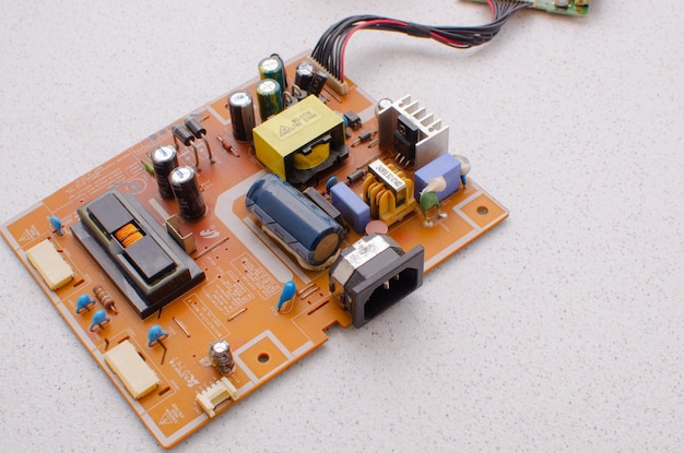 Electronic board Components are the active ones they generate an electrical excitation the passive