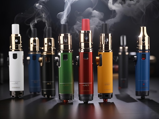 Photo electronic cigarette vape