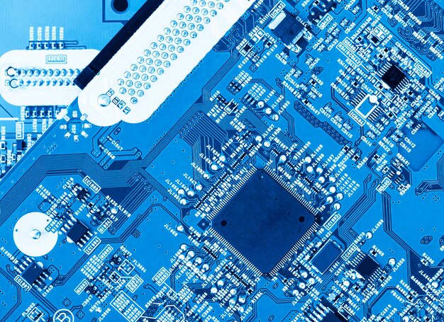 Electronic circuit board Top view