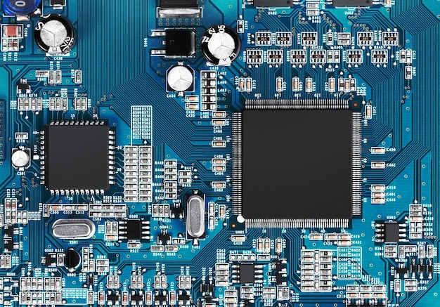 Electronic circuit board with processor