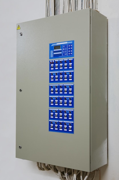 Electronic control panel